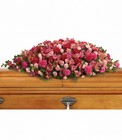A Life Loved Casket Spray from Olney's Flowers of Rome in Rome, NY